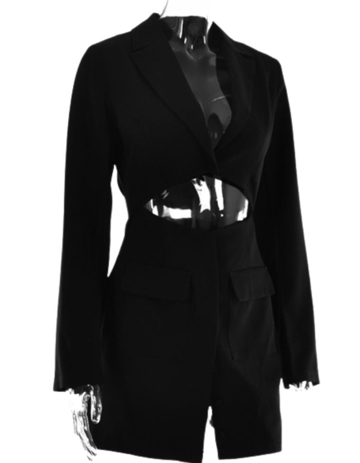 SHOPIQAT 2-Pieces Long Sleeve Blazer Dress - Premium from shopiqat - Just $10.300! Shop now at shopiqat
